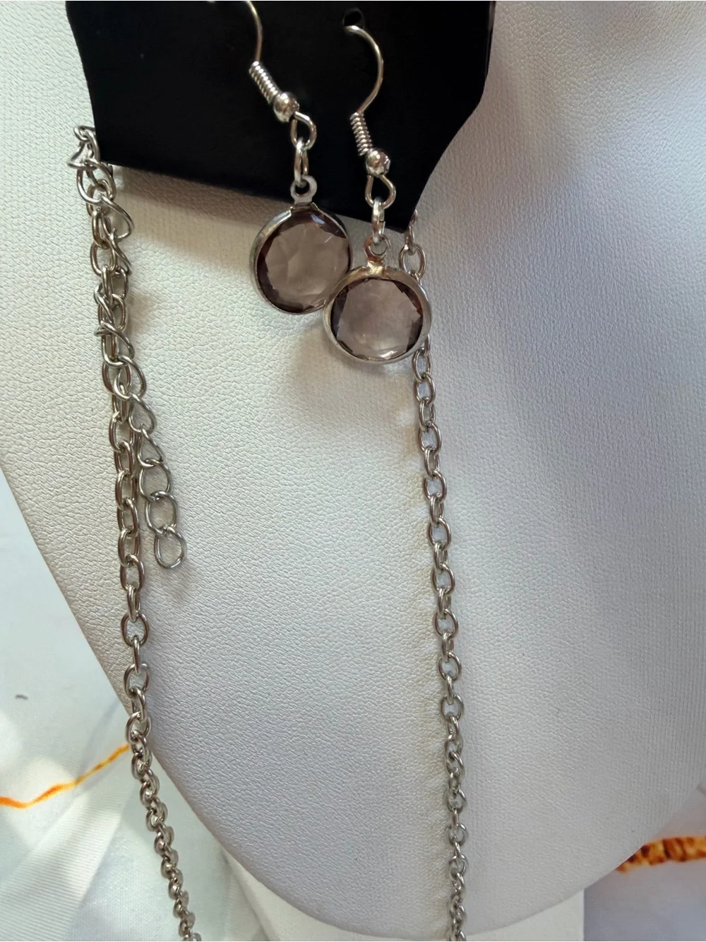 Glossy Glamorous Necklace and Earring set NWT!